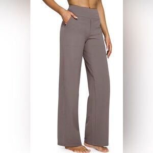 G4Free ever-going Women’s High Waist wide-leg yoga pants